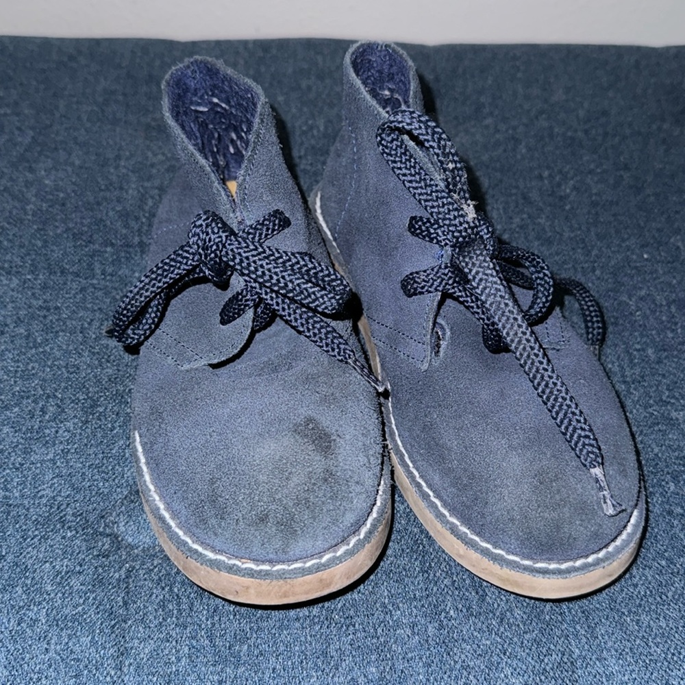 Boys suede booties